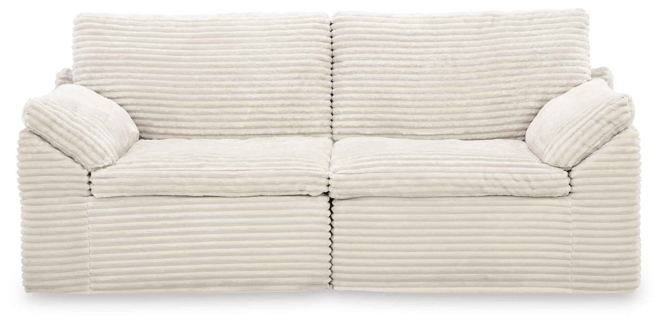 Fannin Ivory Loveseat - Image 2