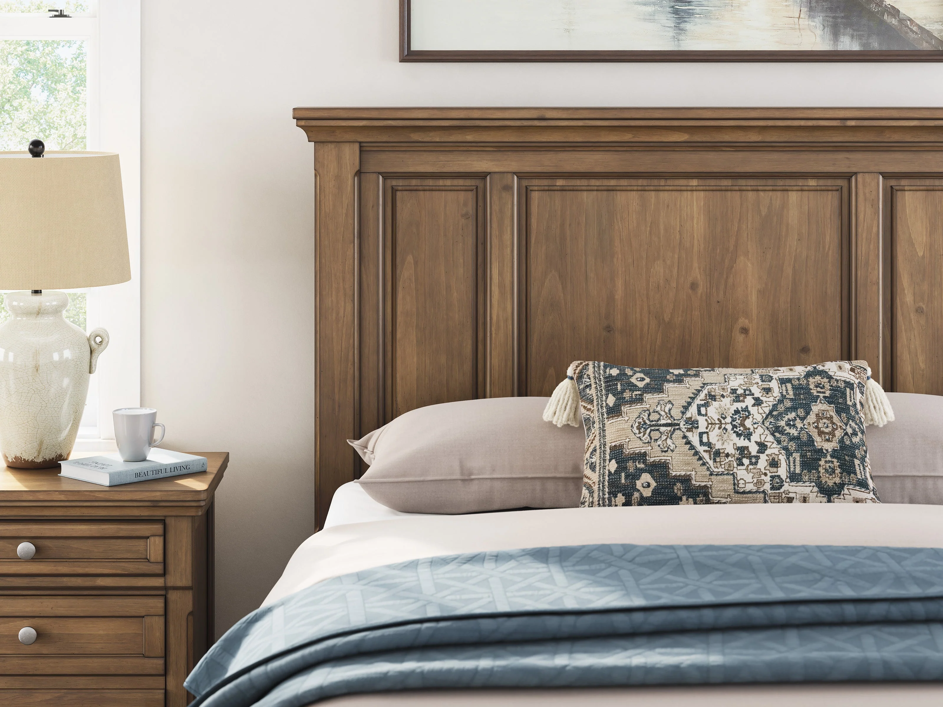 Feddinger Medium Brown Panel Storage Bedroom Set - Image 10