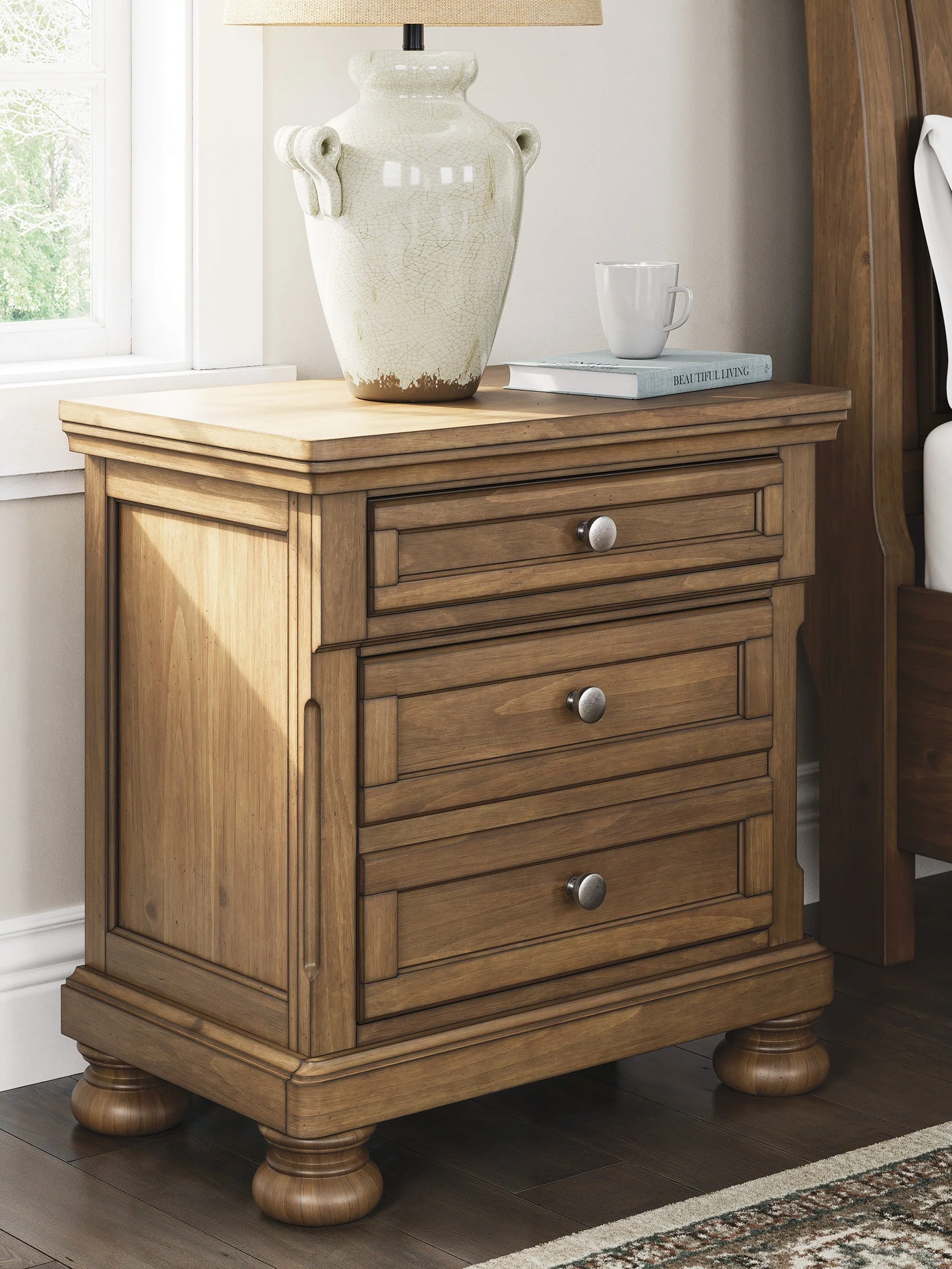 Feddinger Medium Brown Panel Storage Bedroom Set - Image 12