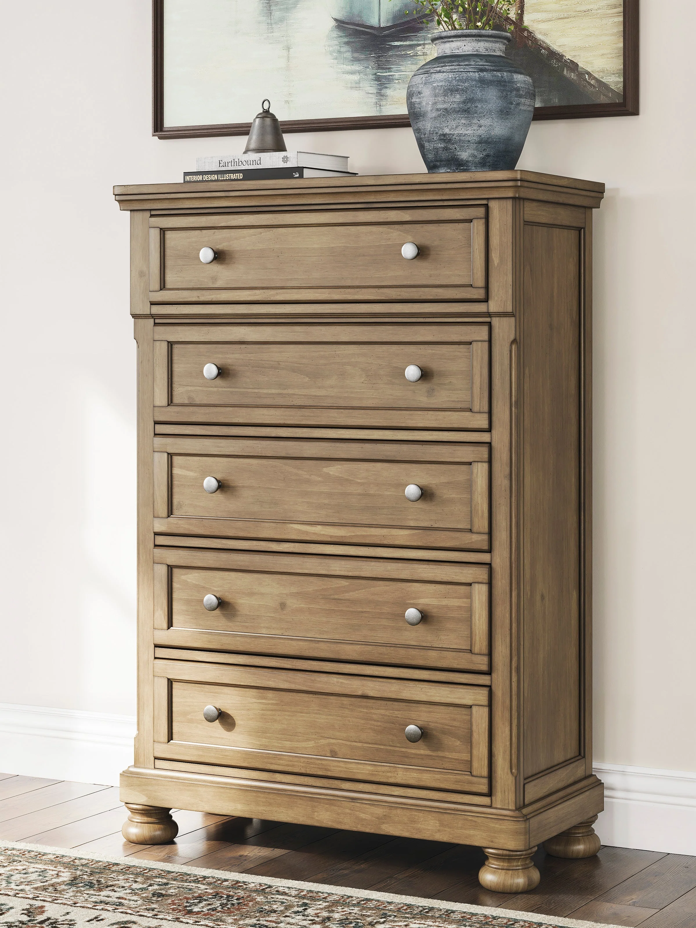 Feddinger Medium Brown Panel Storage Bedroom Set - Image 15