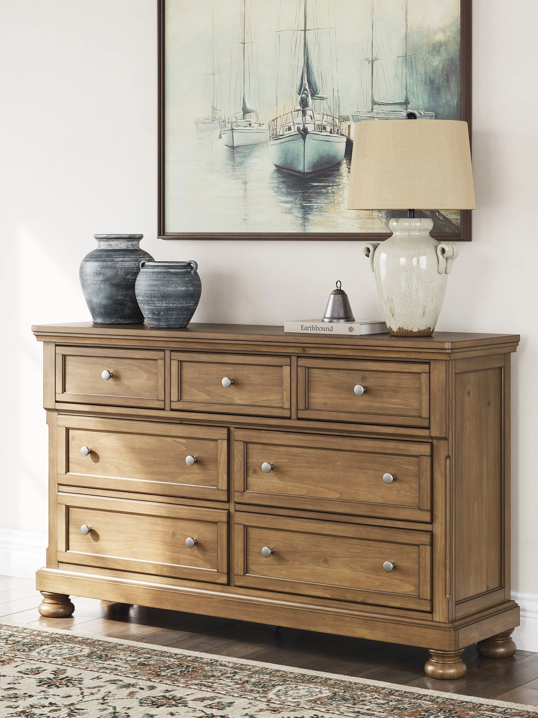 Feddinger Medium Brown Panel Storage Bedroom Set - Image 20