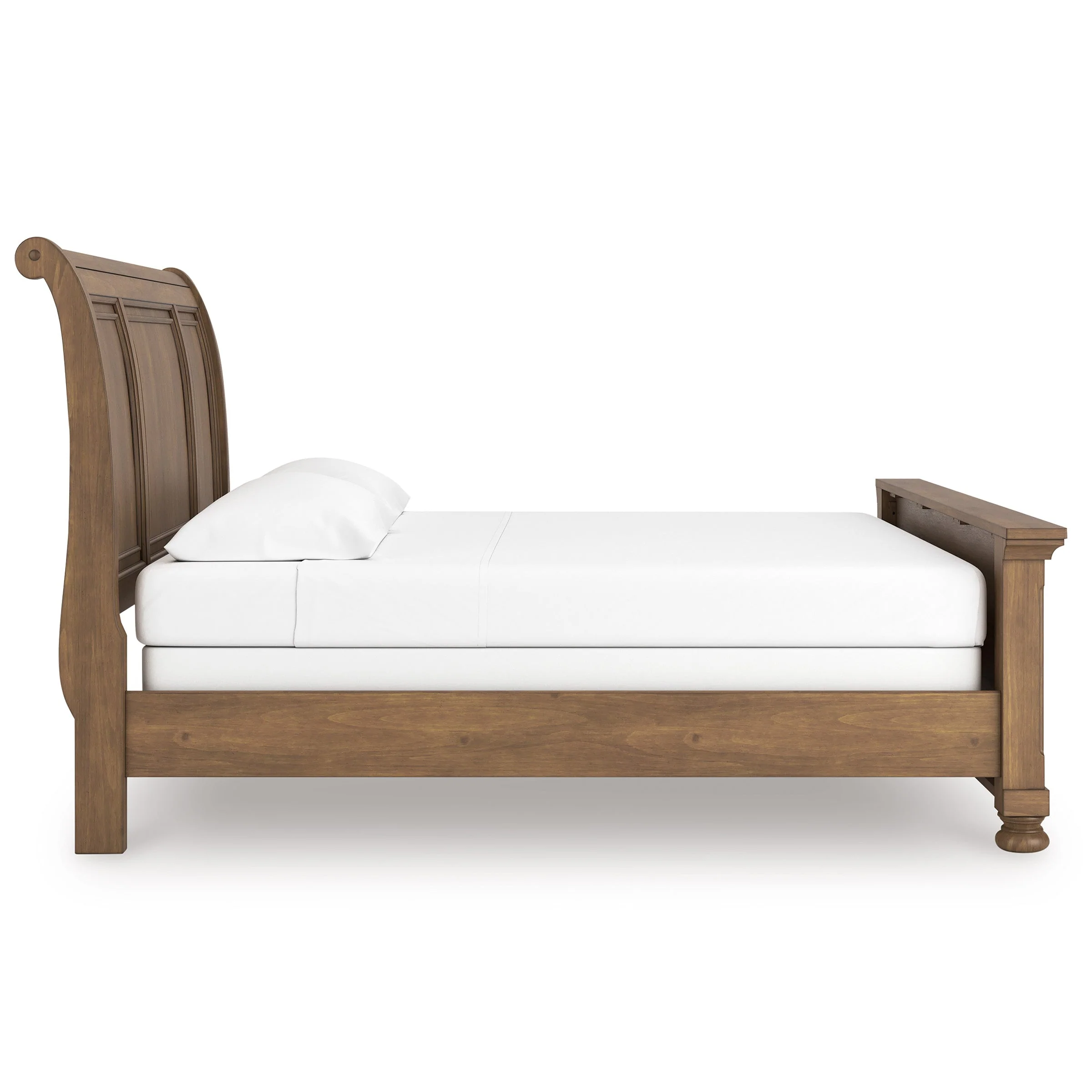Feddinger Medium Brown Sleigh Panel Bedroom Set - Image 4