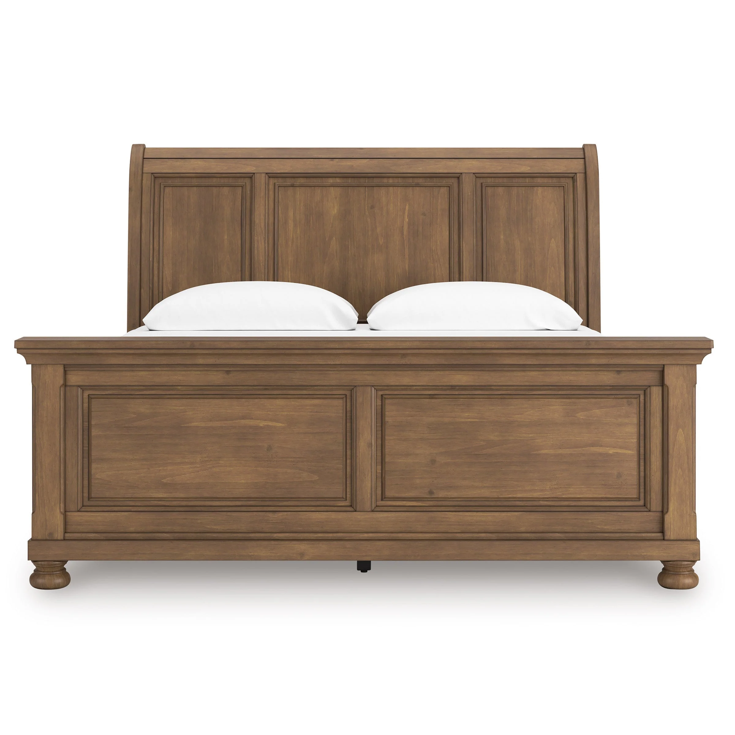 Feddinger Medium Brown Sleigh Panel Bedroom Set - Image 6