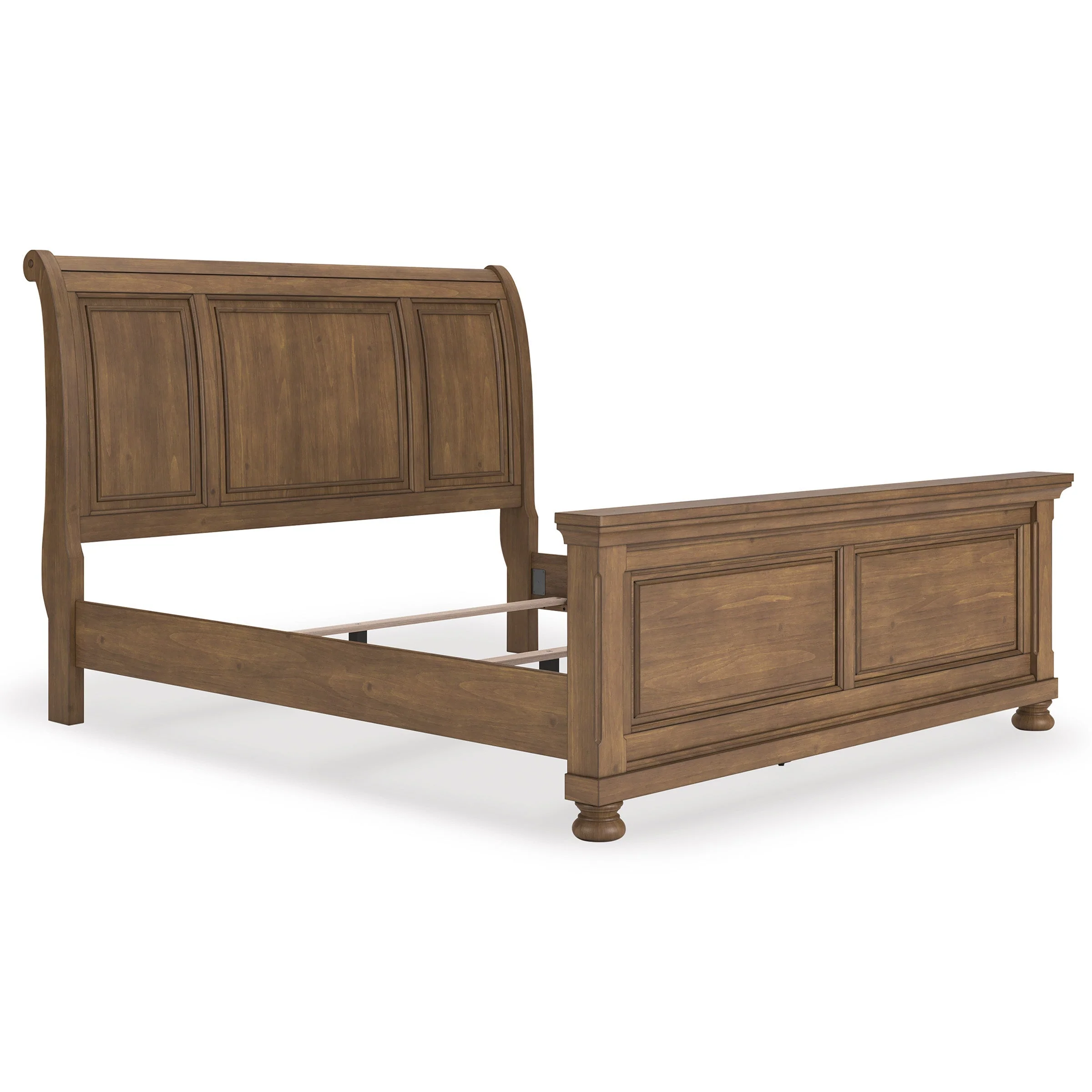 Feddinger Medium Brown Sleigh Panel Bedroom Set - Image 9