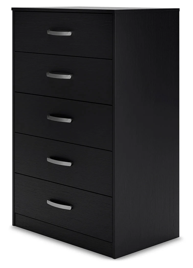 Finch Black Platform Bedroom Set - Image 17