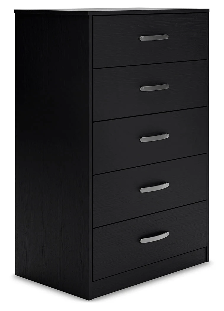 Finch Black Platform Bedroom Set - Image 19