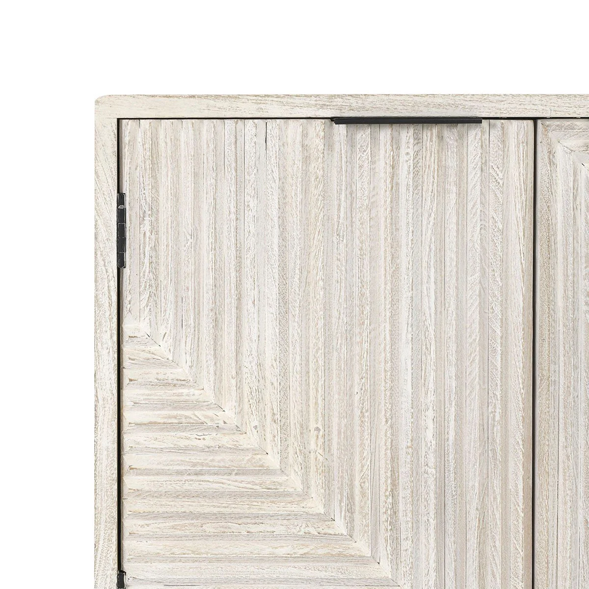 Flint 6 Door Cabinet - Coastal White - Image 6