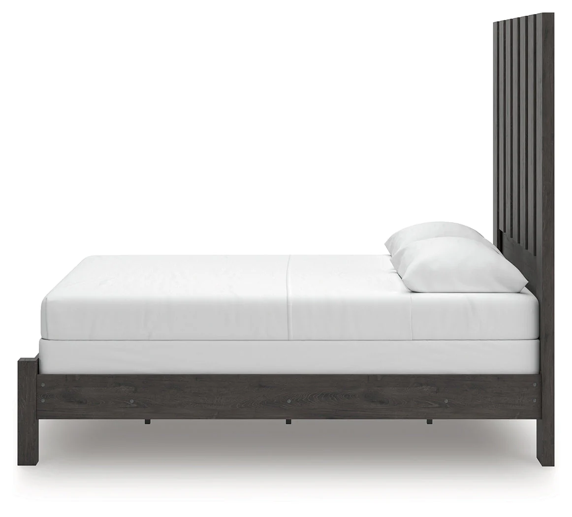 Fraluna Charcoal Queen Panel Bed - Image 6