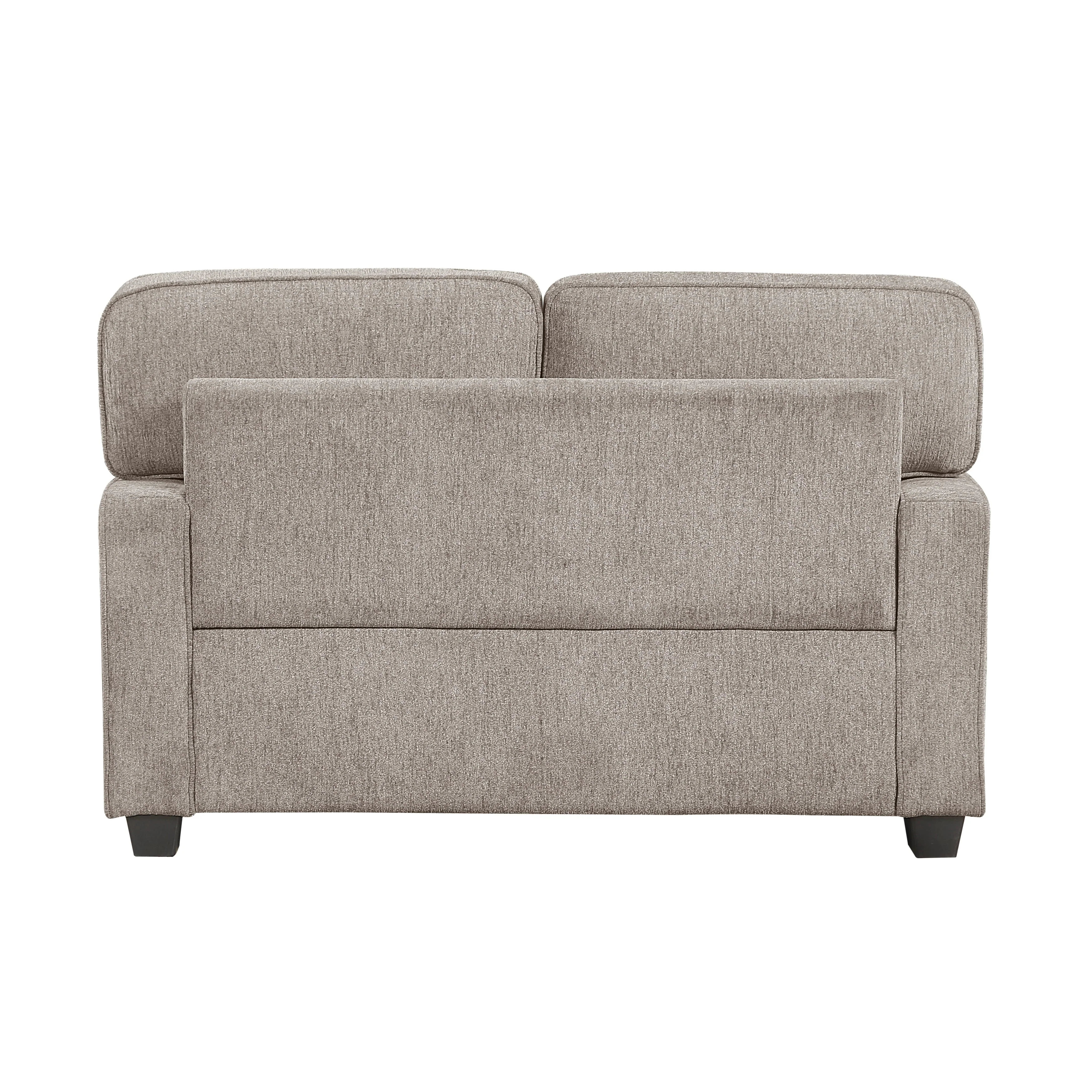 Frances Brown Loveseat - Image 4