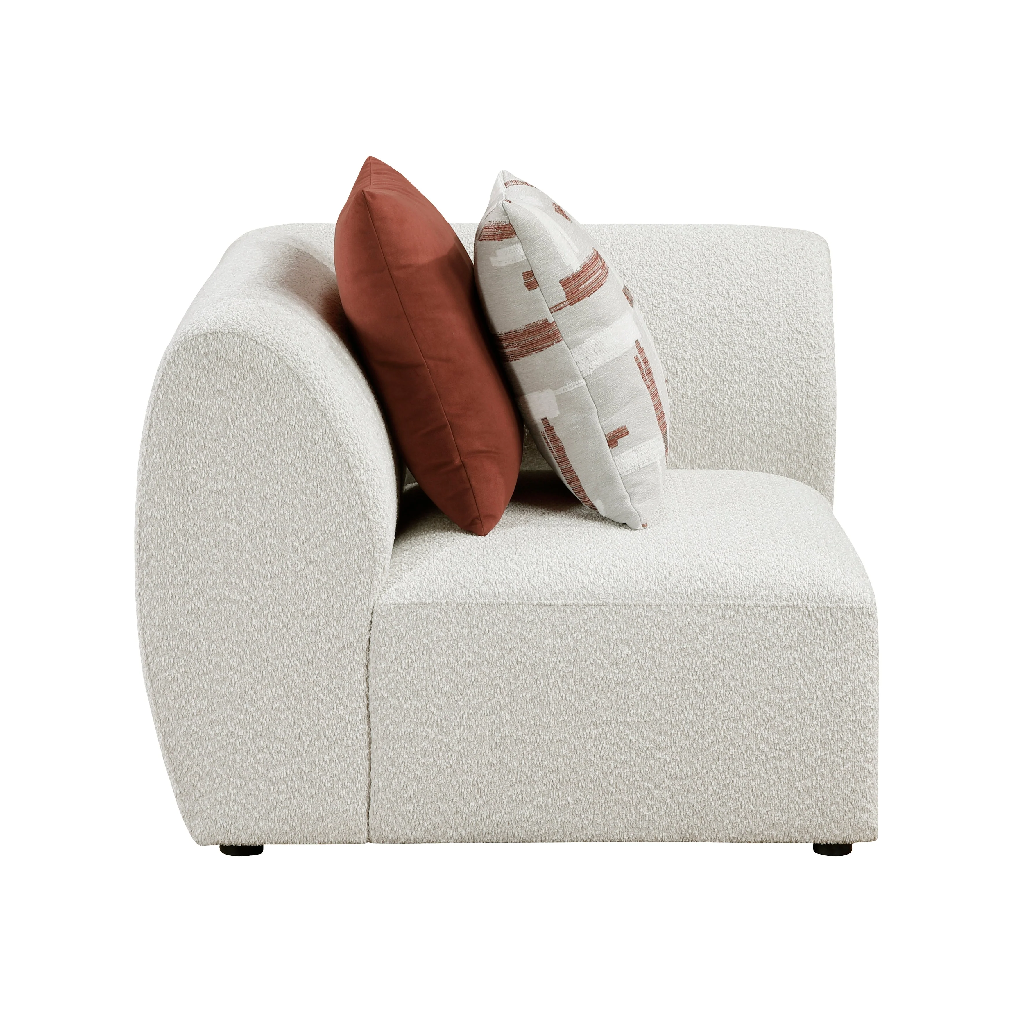 Franz Beige Chenille 6-Piece Modular Sectional - Image 7