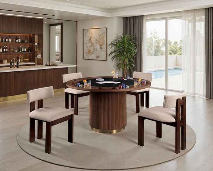 Frascone Brown 5-Piece Dining Room Set - Image 2