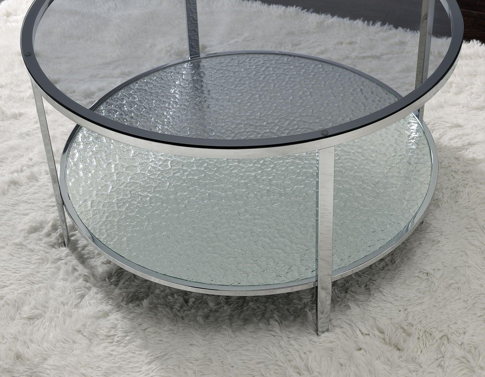 Frostine Round Cocktail Table - Image 5