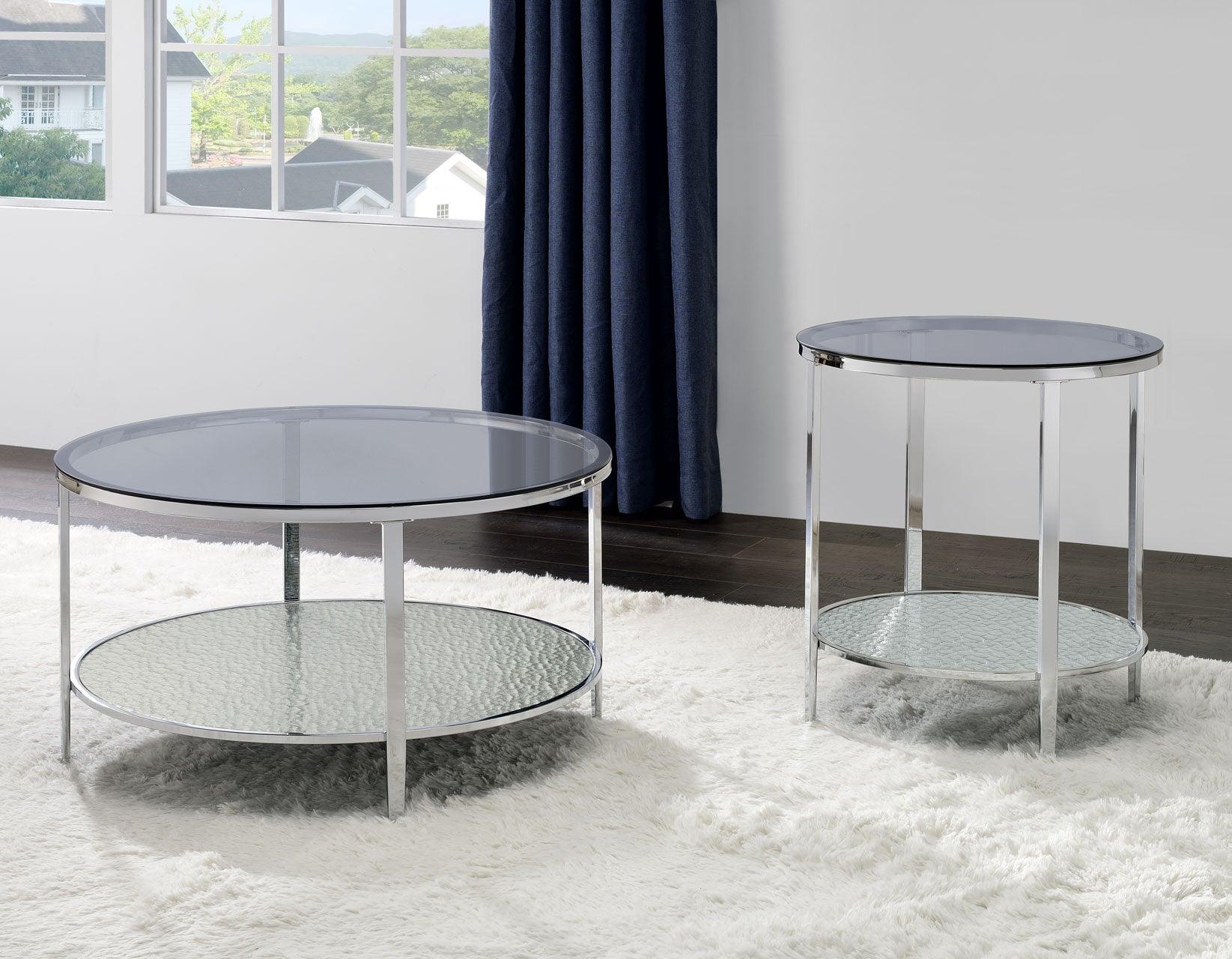 Frostine Round End Table - Image 4