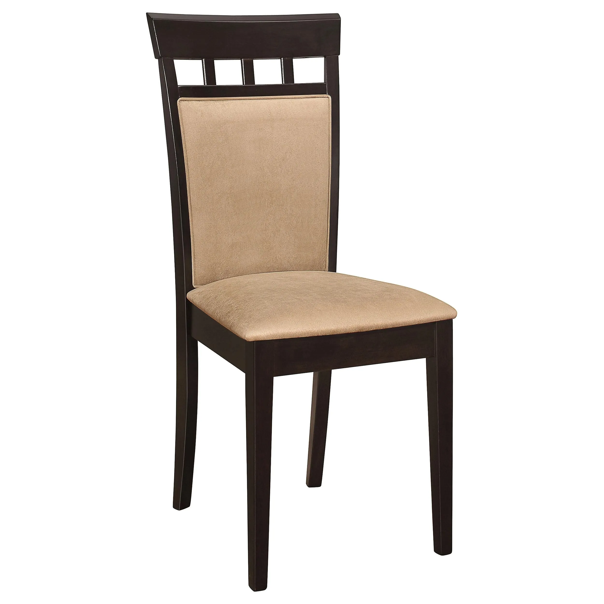 Gabriel Cappuccino 5-Piece Extension Leaf Dining Table Set - Image 7