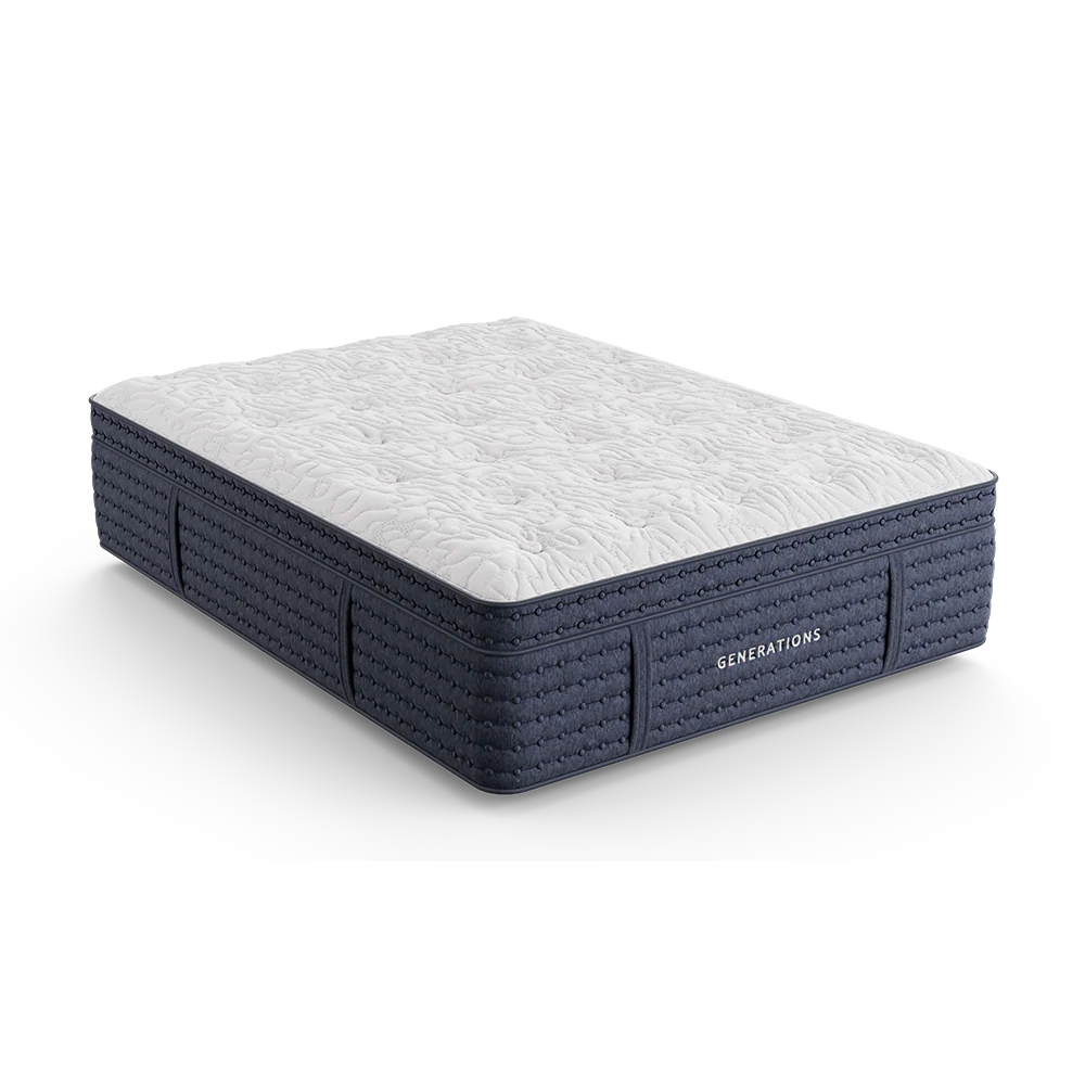 Generations 2.0 NT Tribute Luxe Blue Twin XL 14" Firm Mattress - Image 3