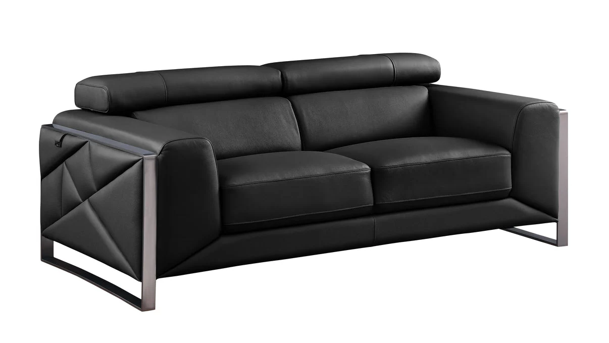 Giorgio Black Living Room set - Image 5
