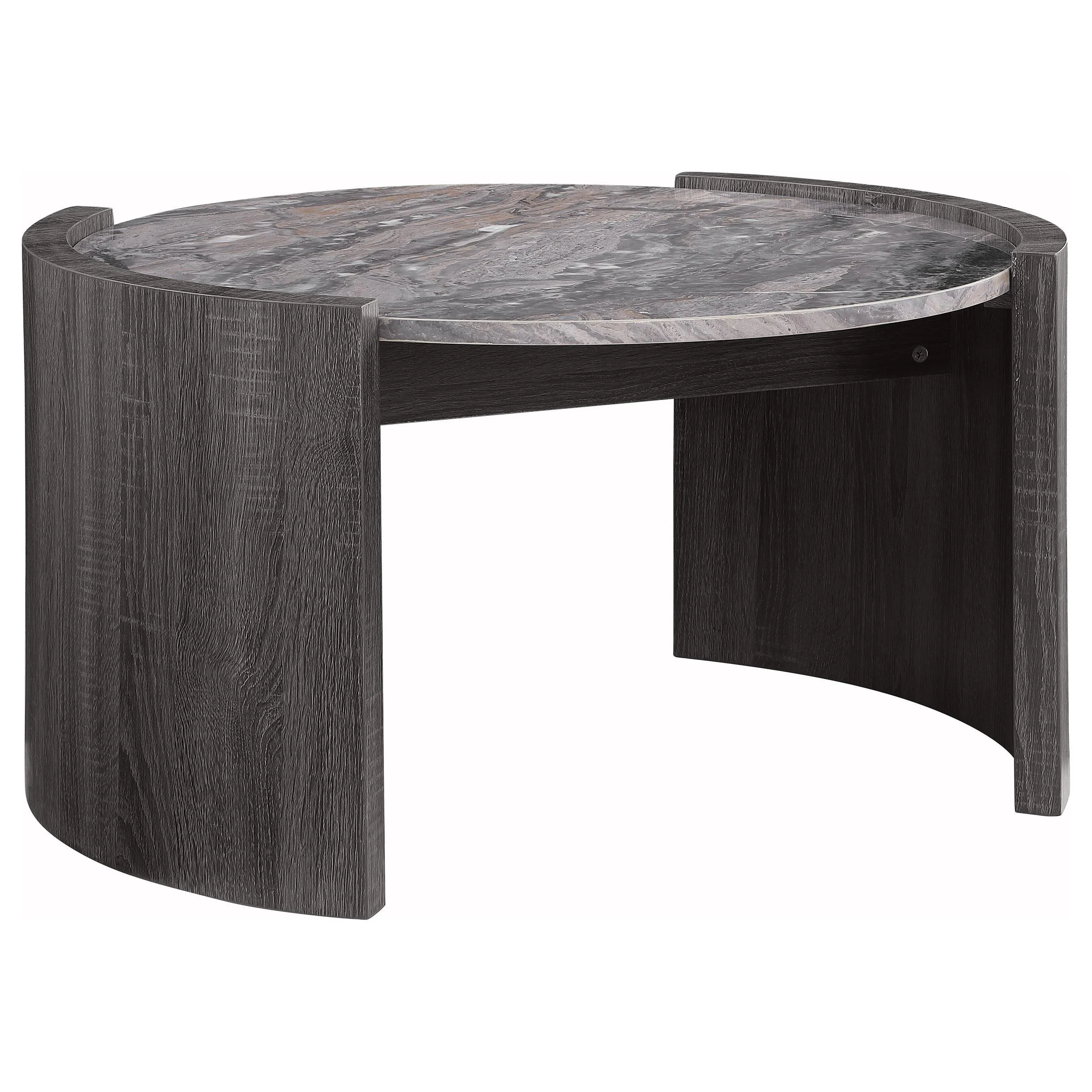 Gladstone Distressed Gray 2-Piece Coffee and End Table Set - Image 3