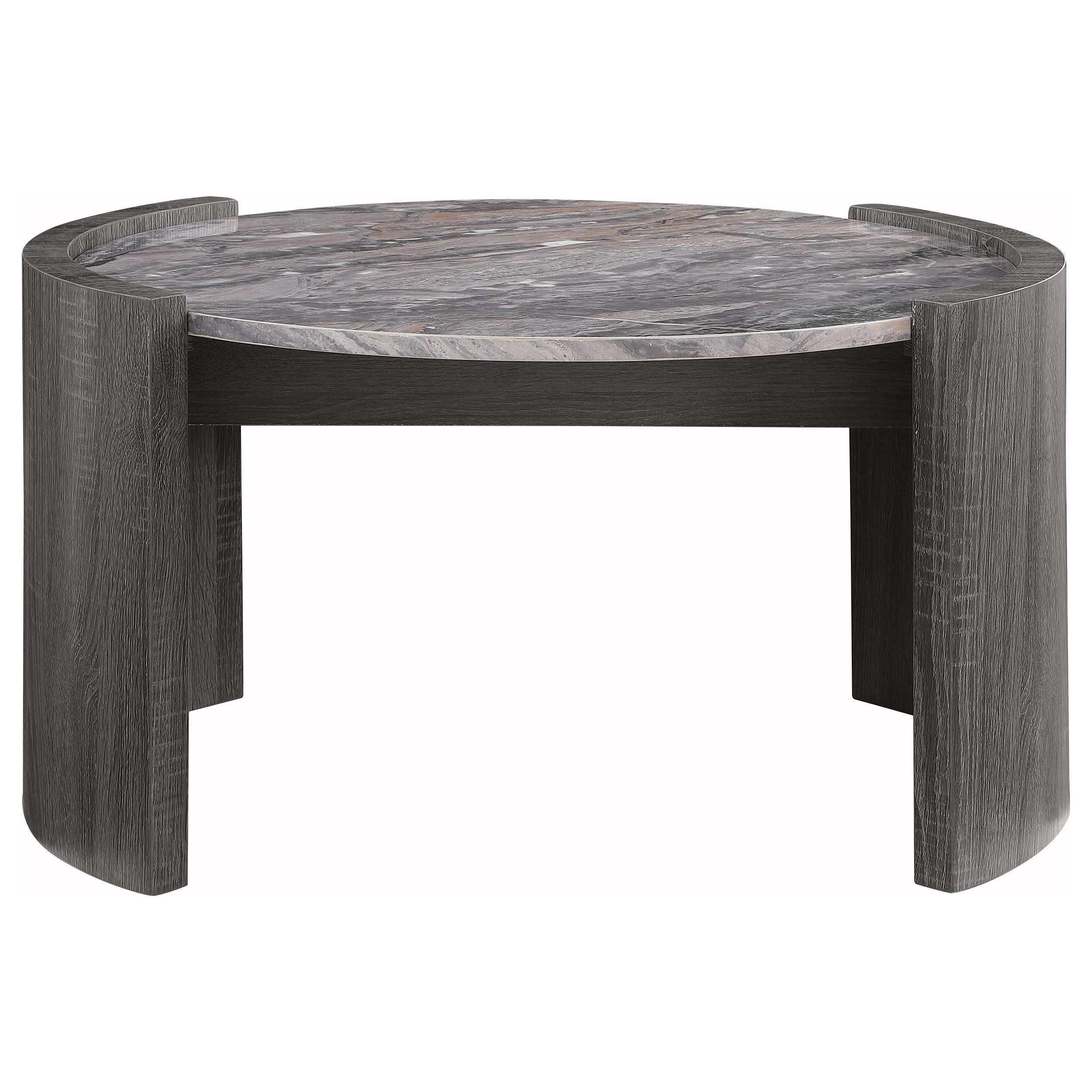 Gladstone Distressed Gray 2-Piece Coffee and End Table Set - Image 4