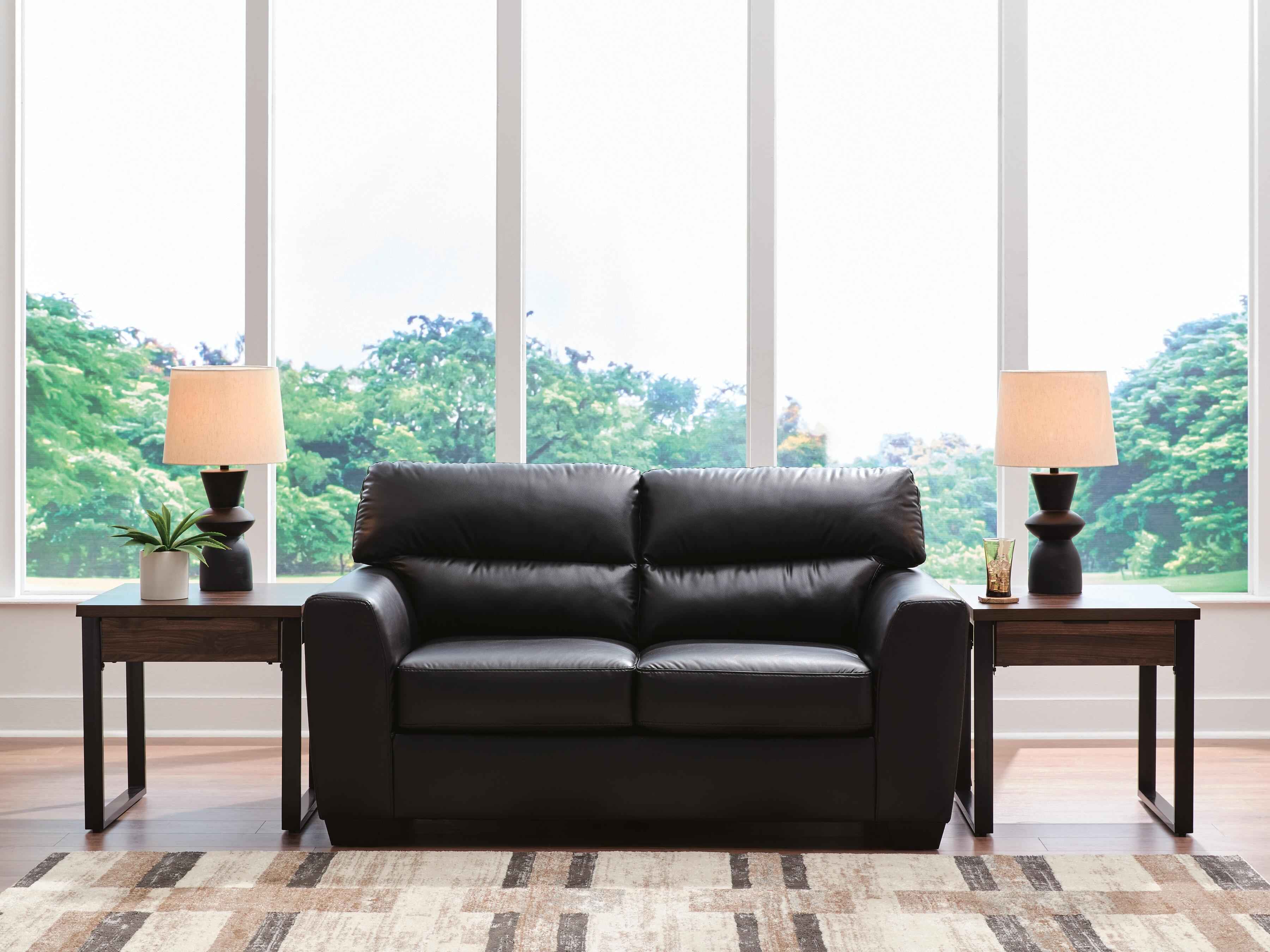 Glennbre Midnight Loveseat