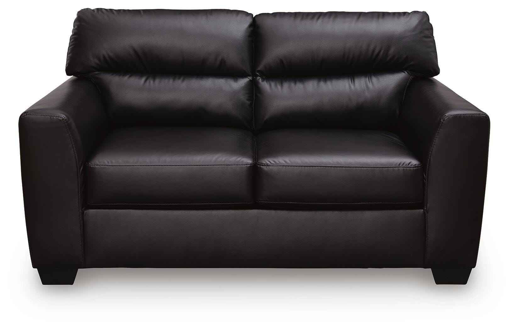 Glennbre Midnight Loveseat - Image 3