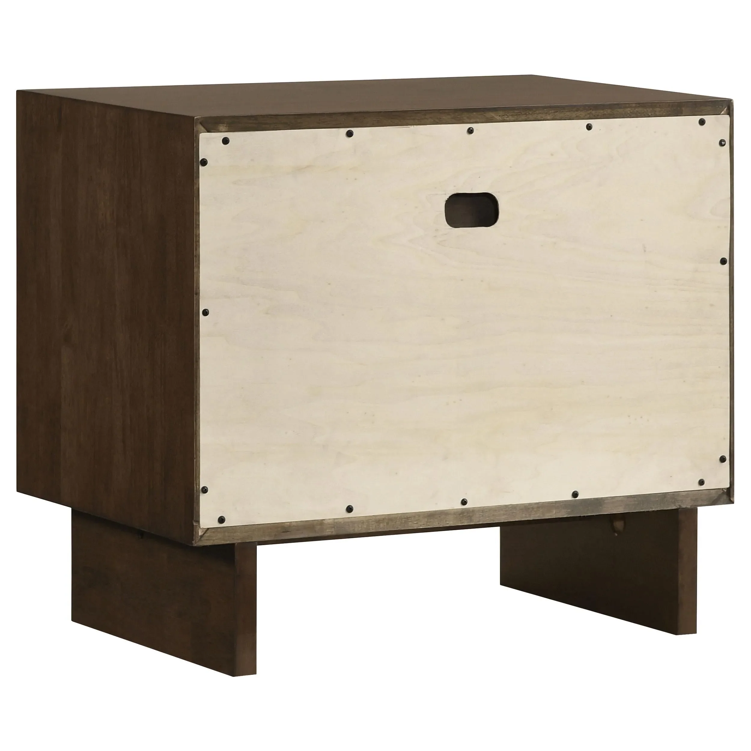 Glenwood Warm Brown 2-Drawer Nightstand - Image 6