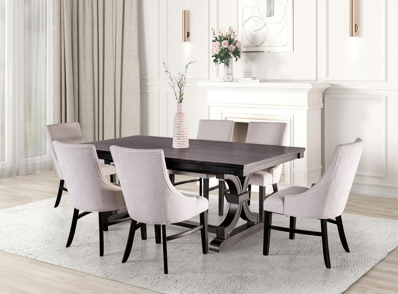 Gosport Black Dining Table Only