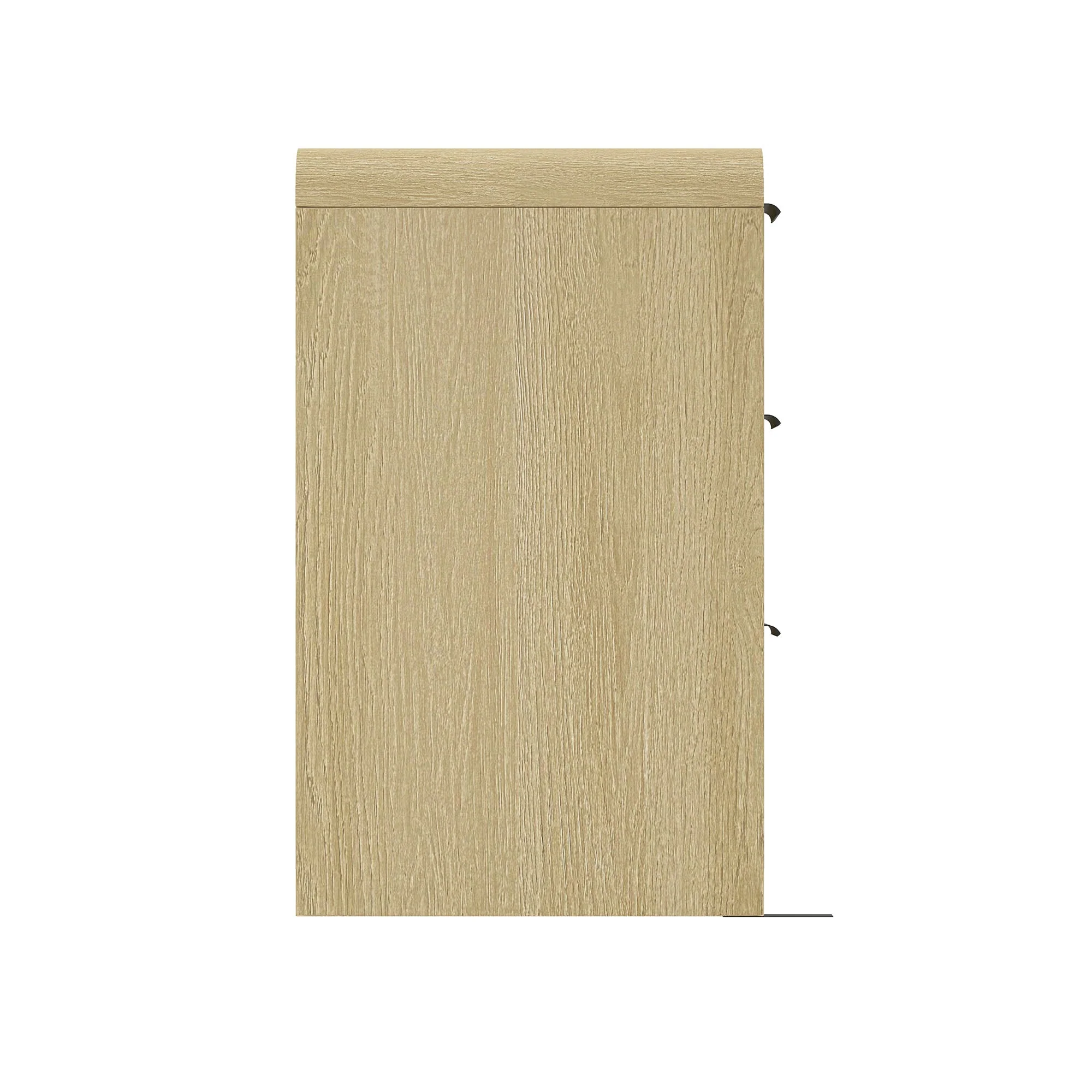 Grace 60" Double Dresser in Natural Oak and Black - Image 7