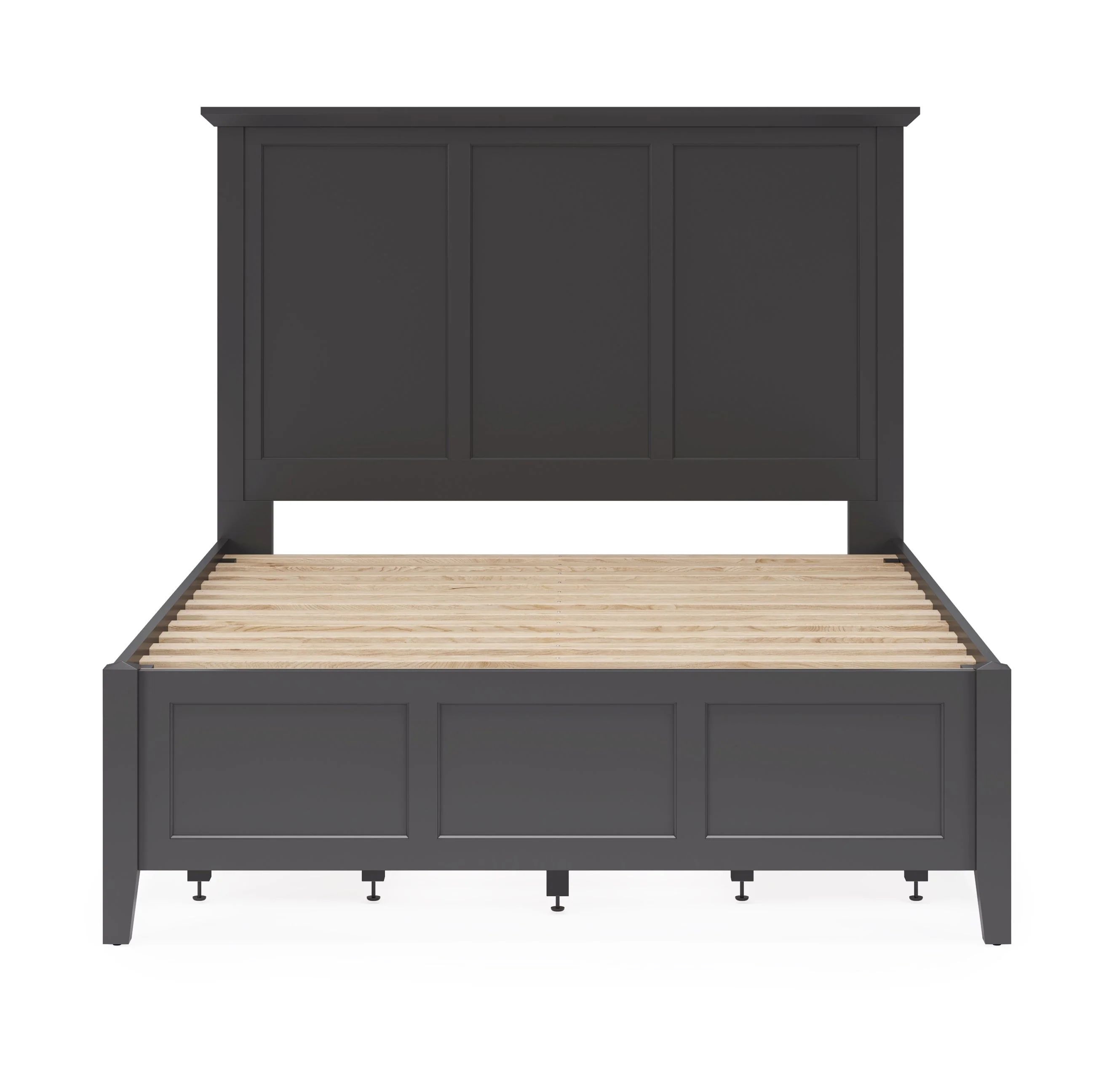 Grace Four Drawer California King Platform Storage Bed in Raven Black - Image 6
