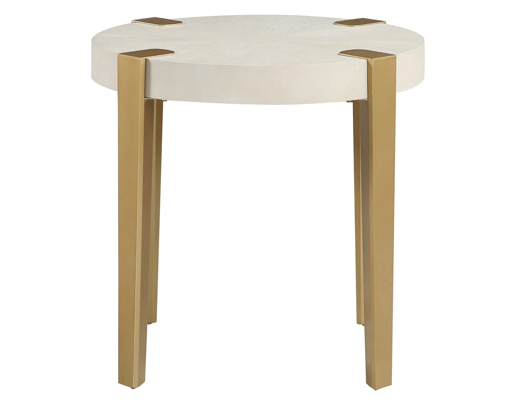 Gracie End Table, White - Image 3