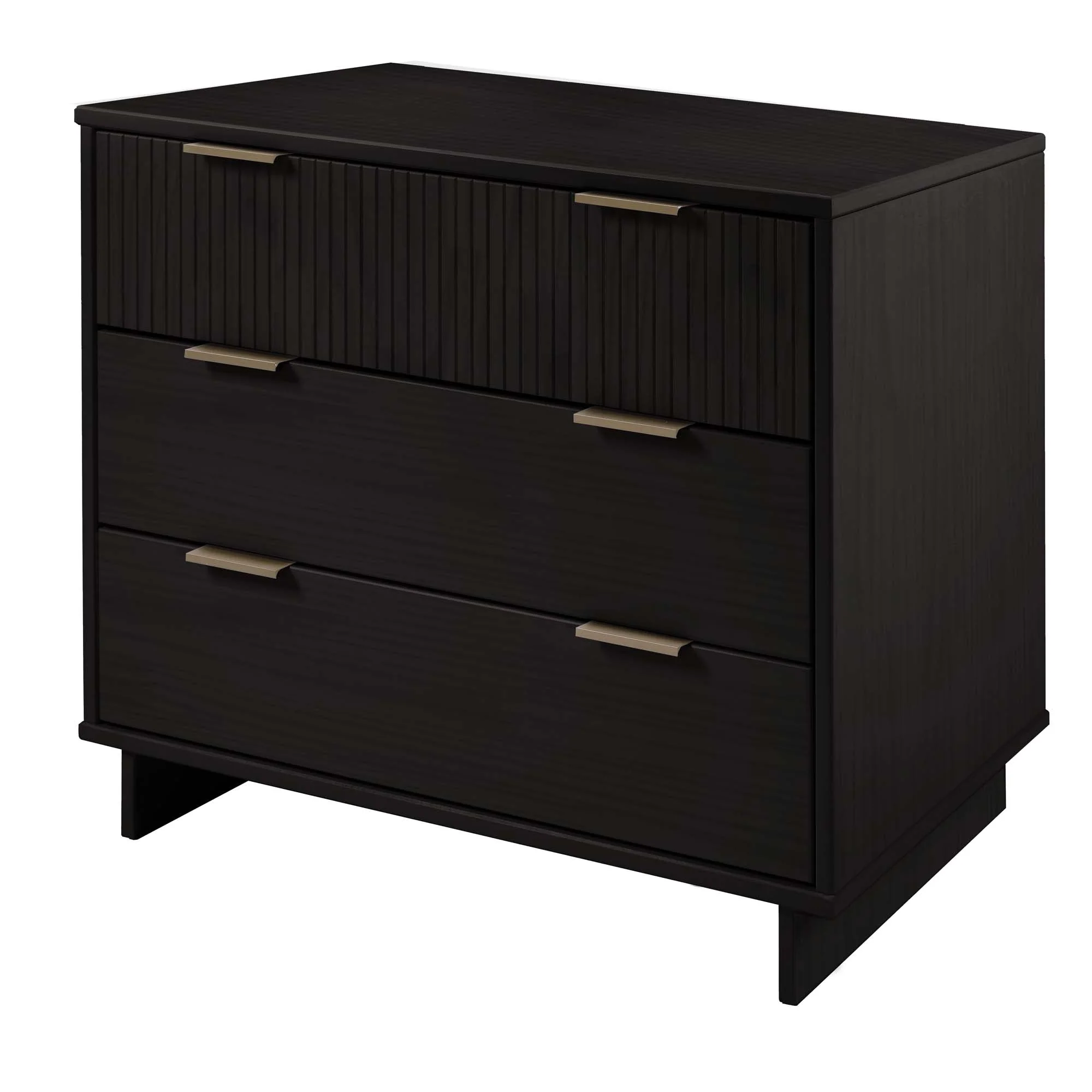 Granville 2-Piece Standard Dresser and Nightstand Set in Black - Image 8