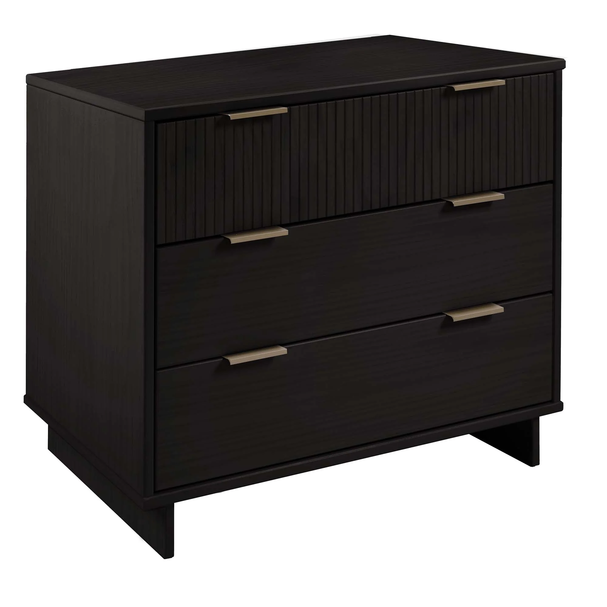 Granville 2-Piece Standard Dresser and Nightstand Set in Black - Image 9
