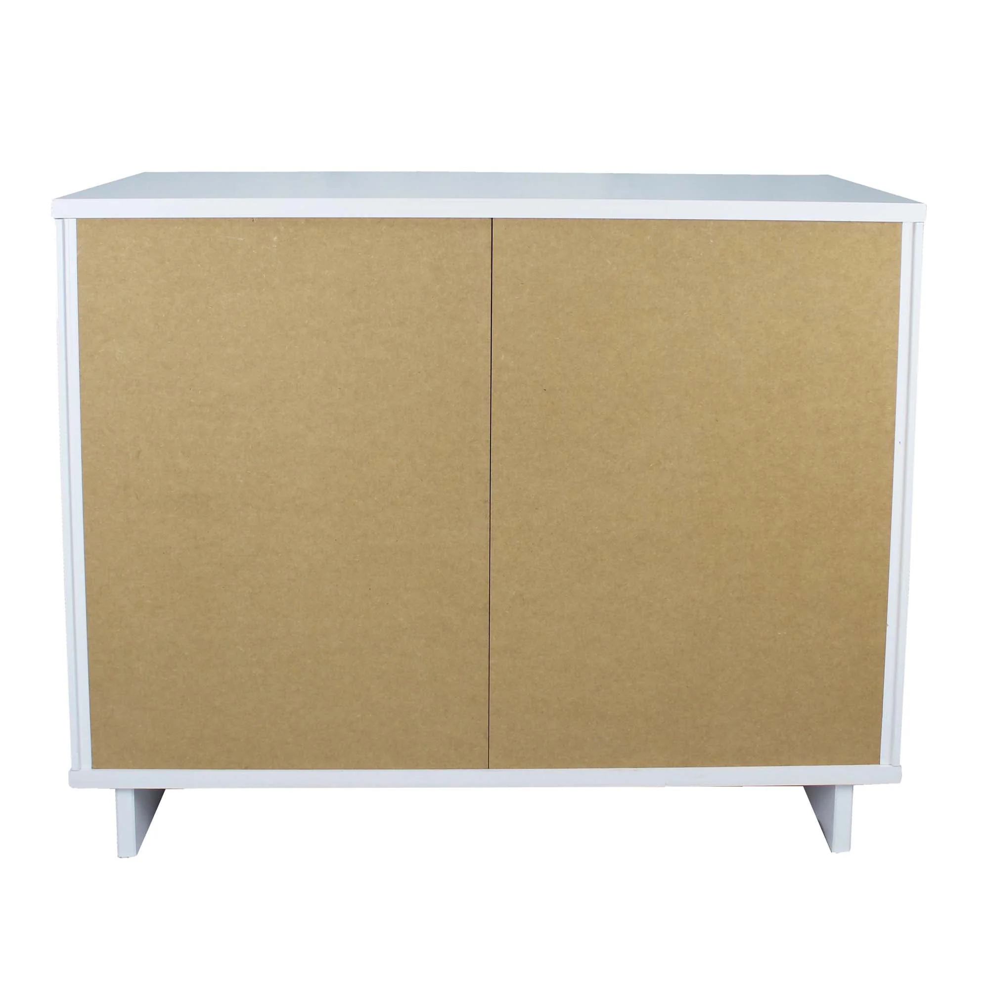 Granville 2-Piece Tall Chest and Standard Dresser Set in White - Image 10