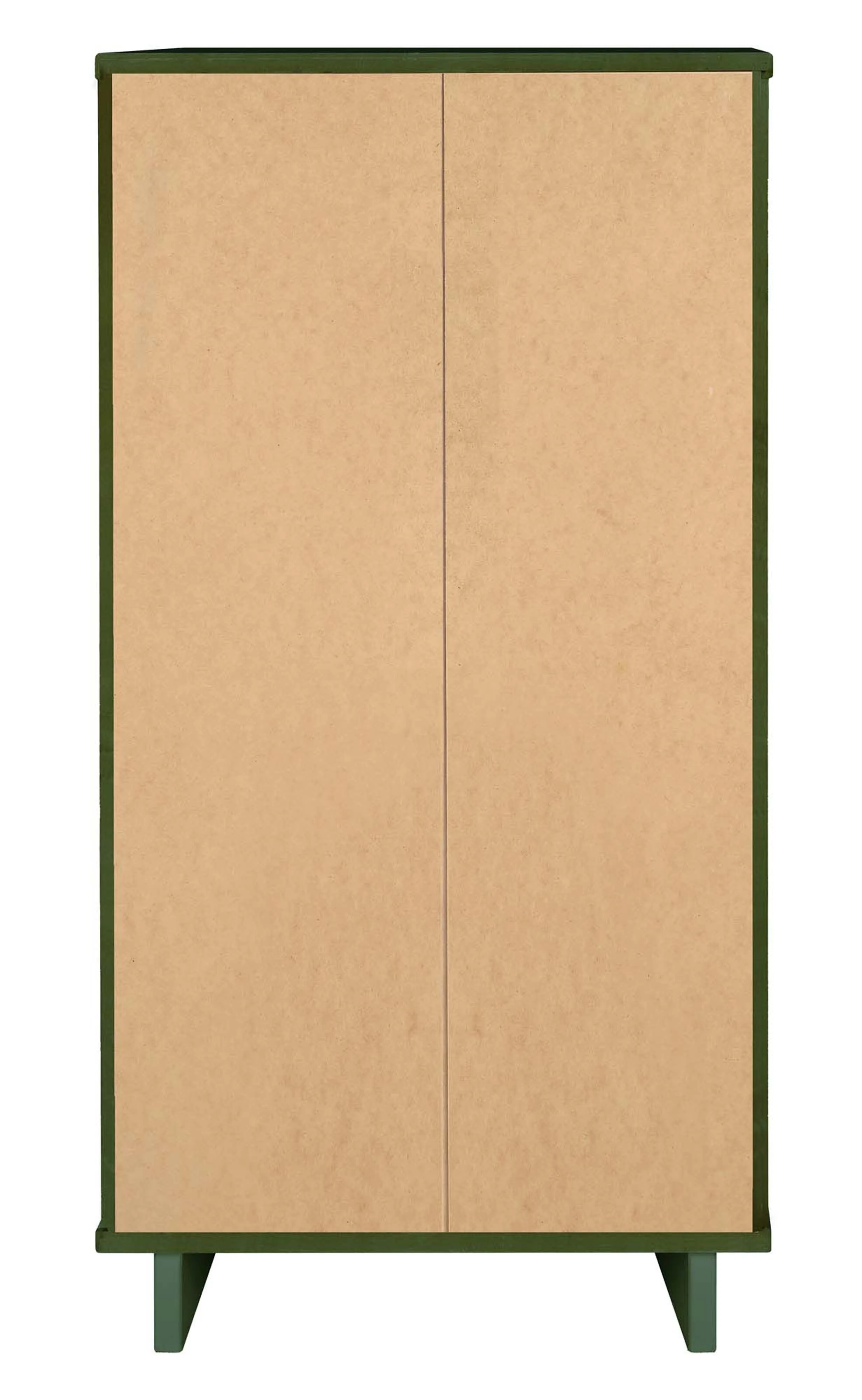 Granville 2-Piece Tall Narrow and Standard Dresser Set in Sage Green - Image 10