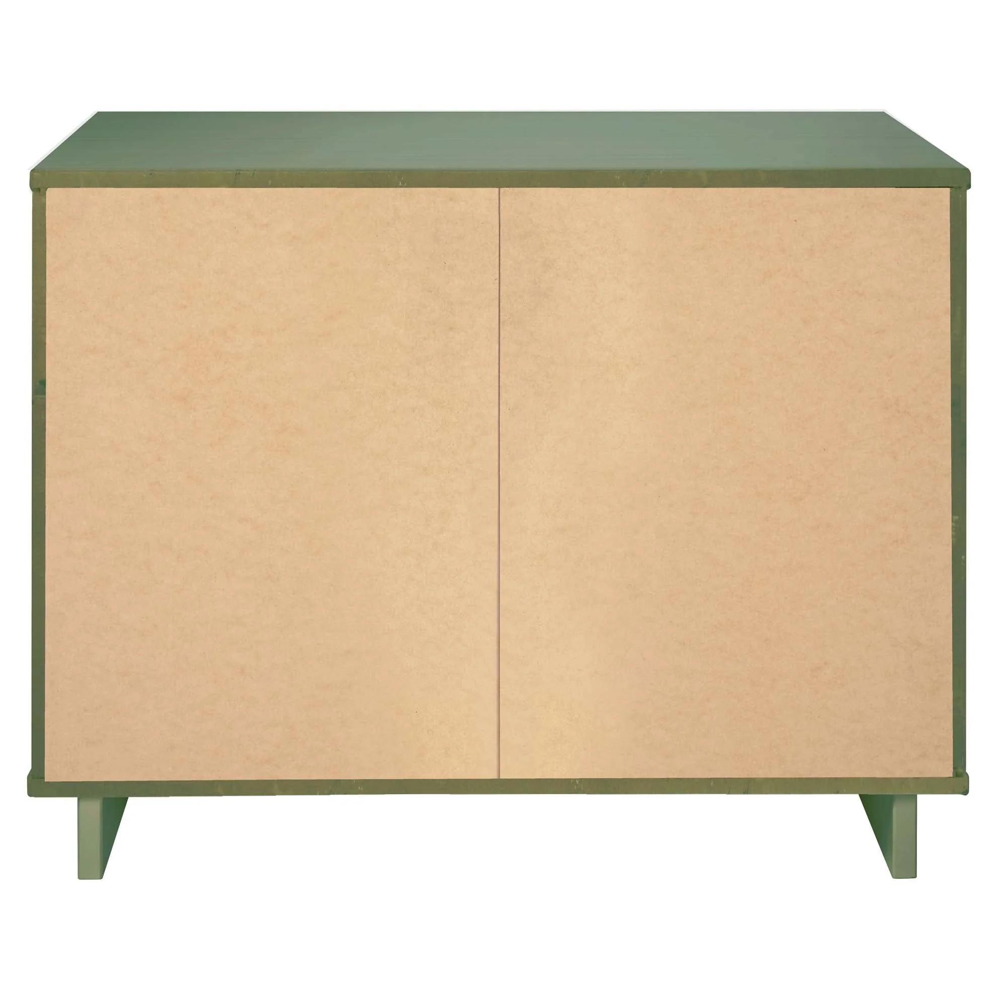 Granville 2-Piece Tall Narrow and Standard Dresser Set in Sage Green - Image 17