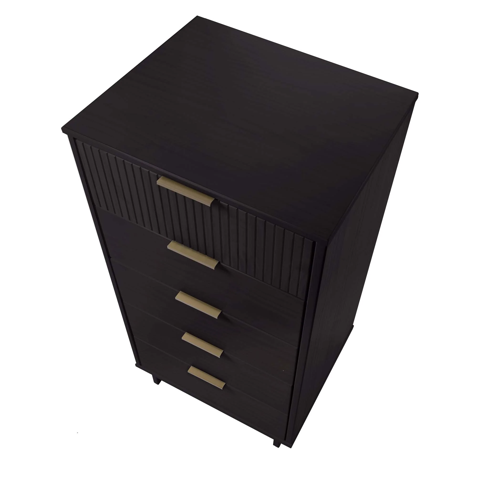 Granville Tall 23.62 Narrow Dresser in Black - Image 11