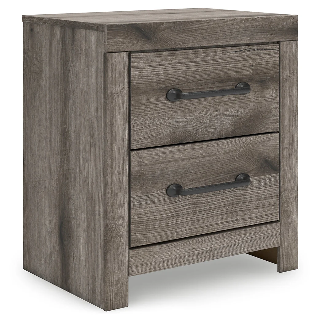 Graystorm Brown Gray Nightstand - Image 2