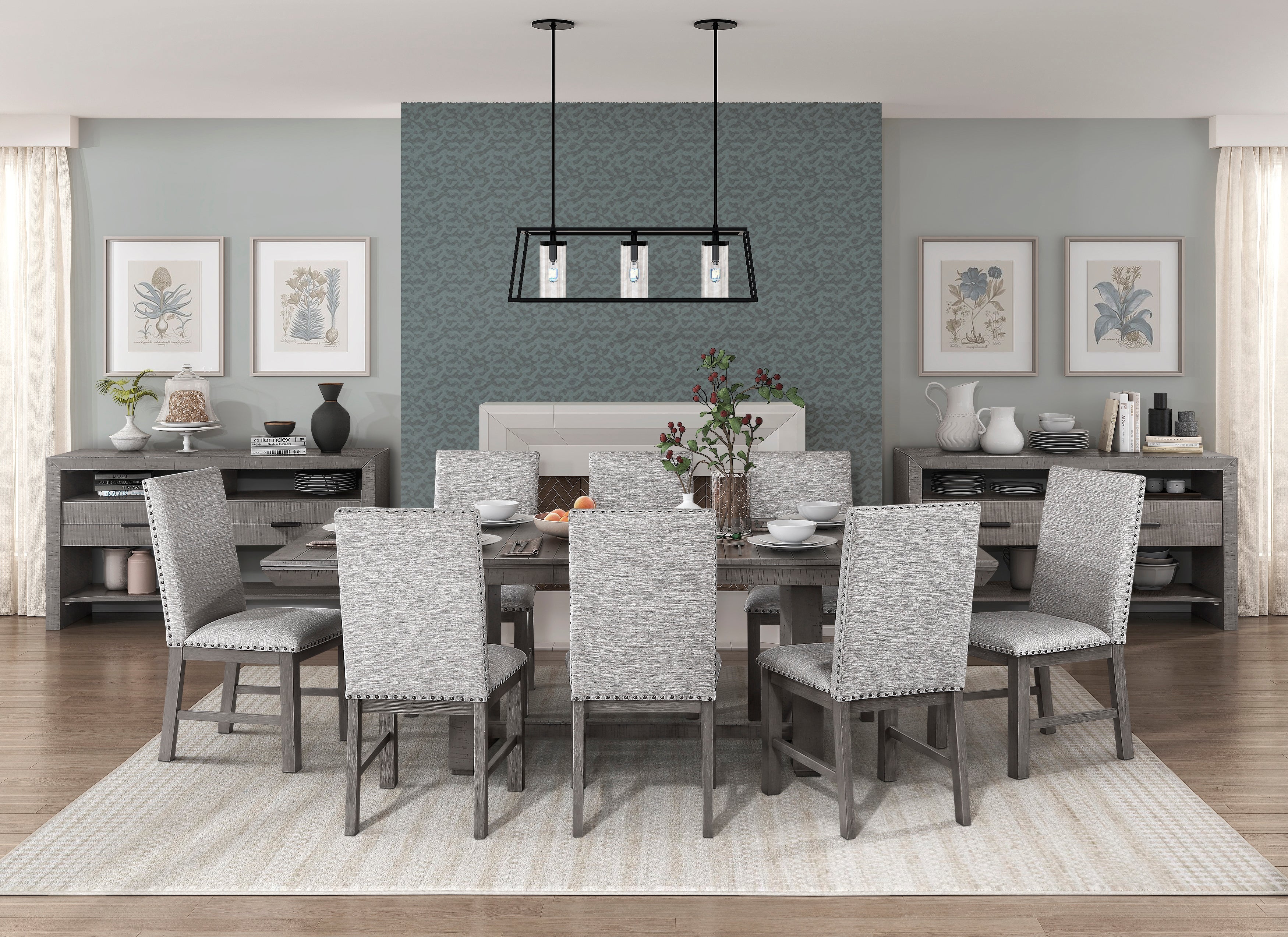 Gresham Gray Dining Side Chair, Set of 2 - Image 5