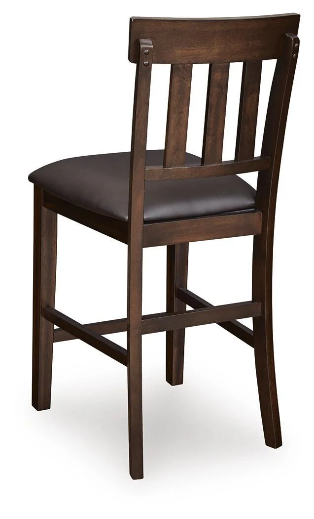 Haddigan Dark Brown Counter Height Set - Image 8