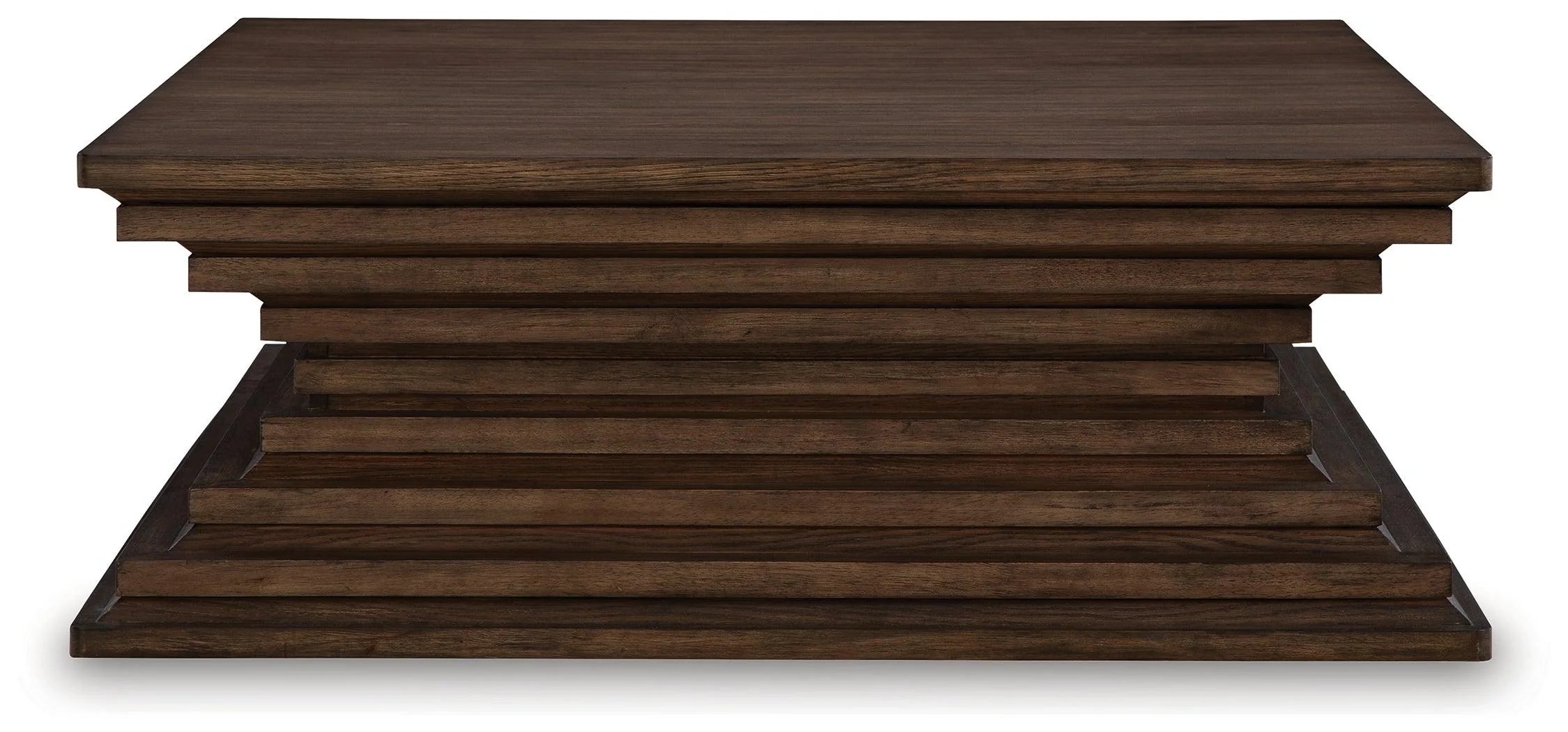 Hannodream Warm Brown Coffee Table - Image 2