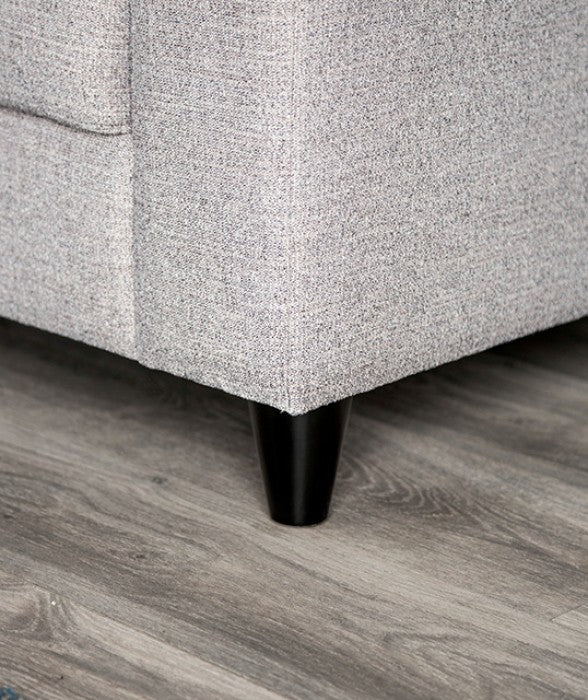 Harlow Light Gray Living Room Set - Image 4