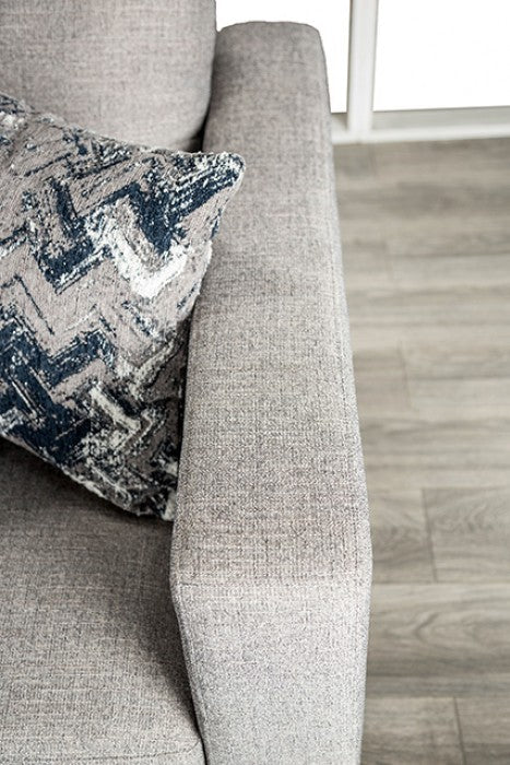 Harlow Light Gray Living Room Set - Image 5