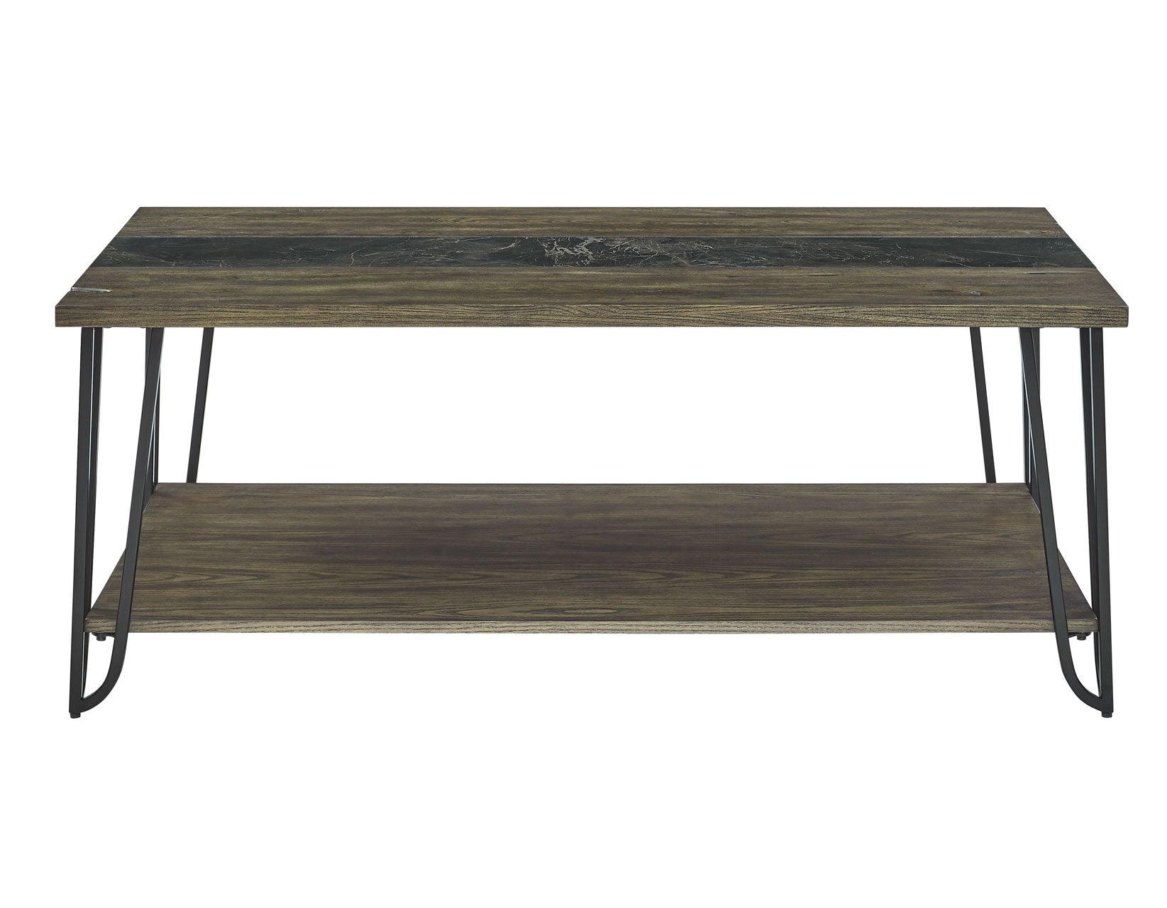 Harper Cocktail Table with SIntered Stone Inlay - Image 3