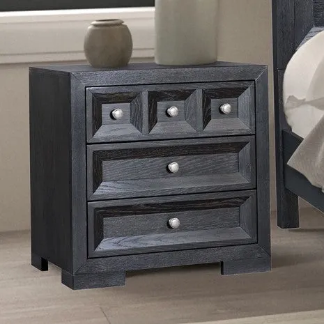 Hatton Cross Weathered Black 5-Piece Queen Bedroom Set - Image 3
