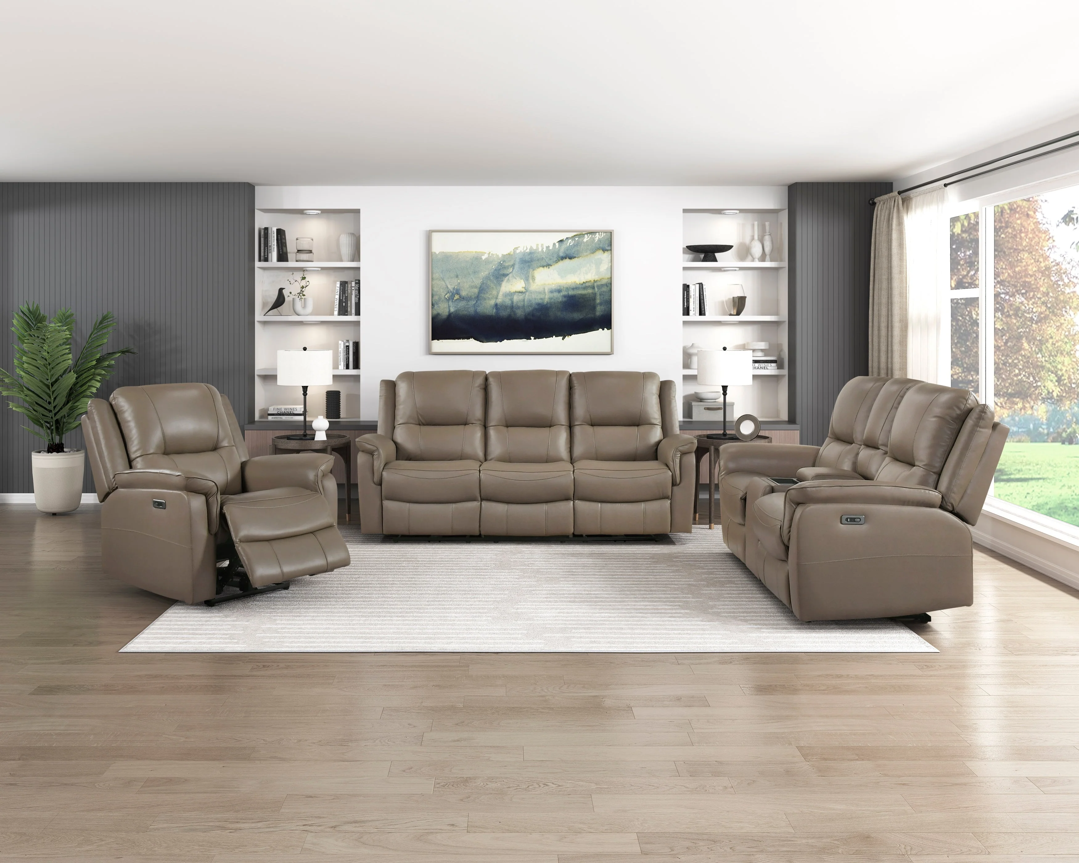 Haven Russet Power Reclining Chair - Image 12