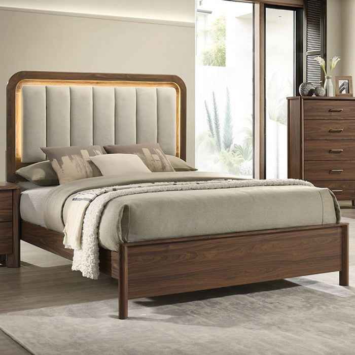 Hayward Walnut 4-Piece Queen Bedroom Set - Image 2