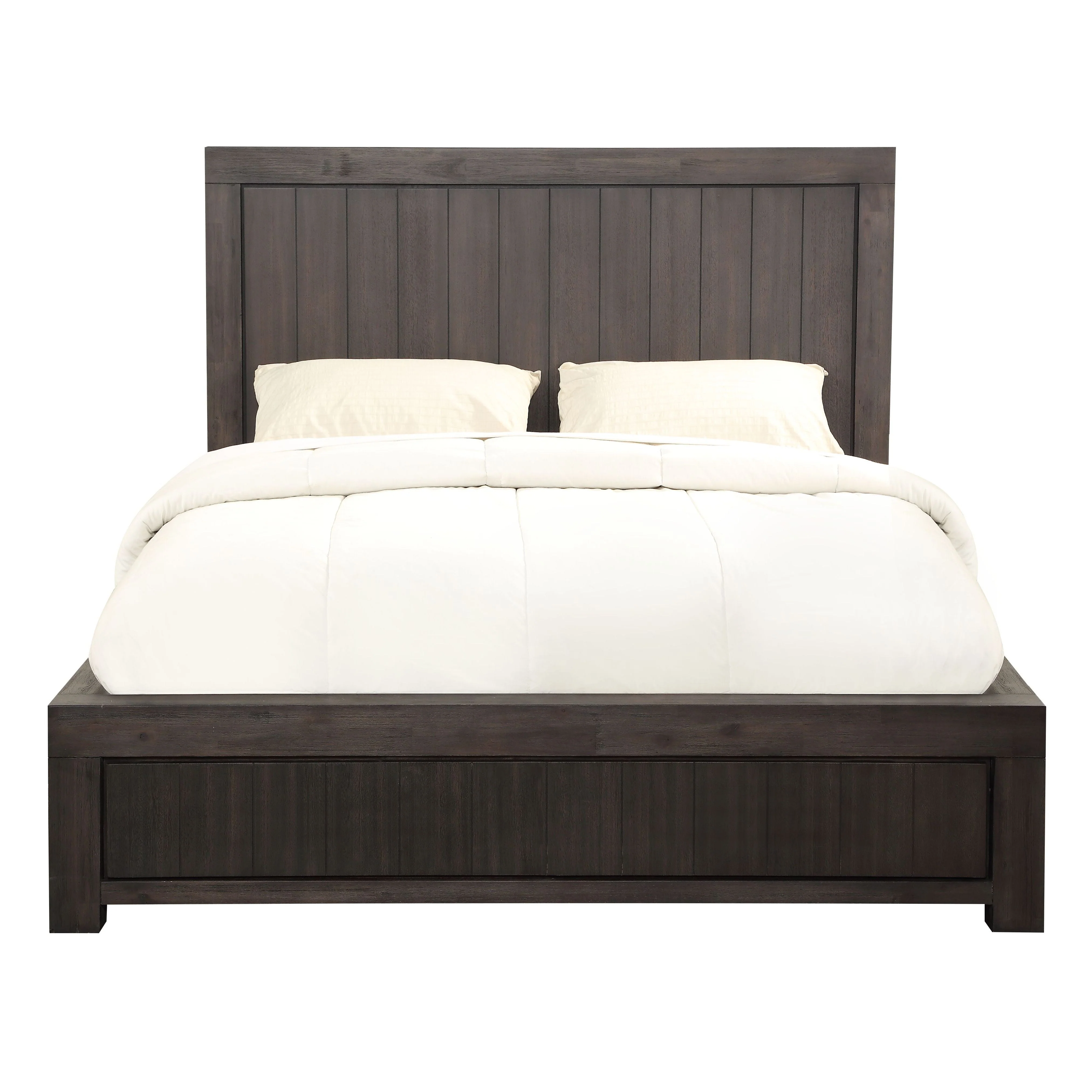Heath Wood Eastern King Platform Bed in Basalt Grey - Image 2