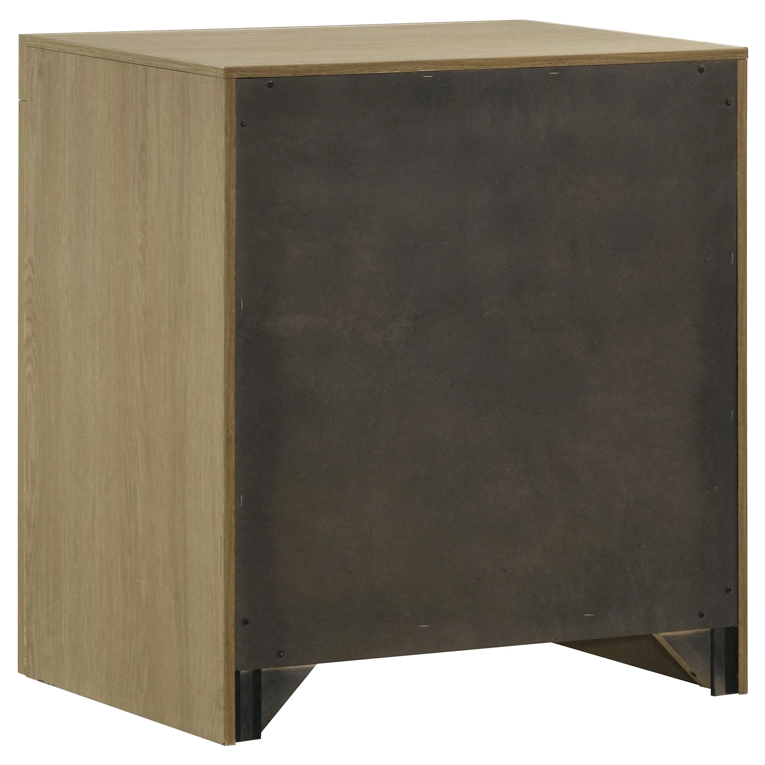 Hendricks Light Oak 4-piece Eastern King Bedroom Set - Image 5