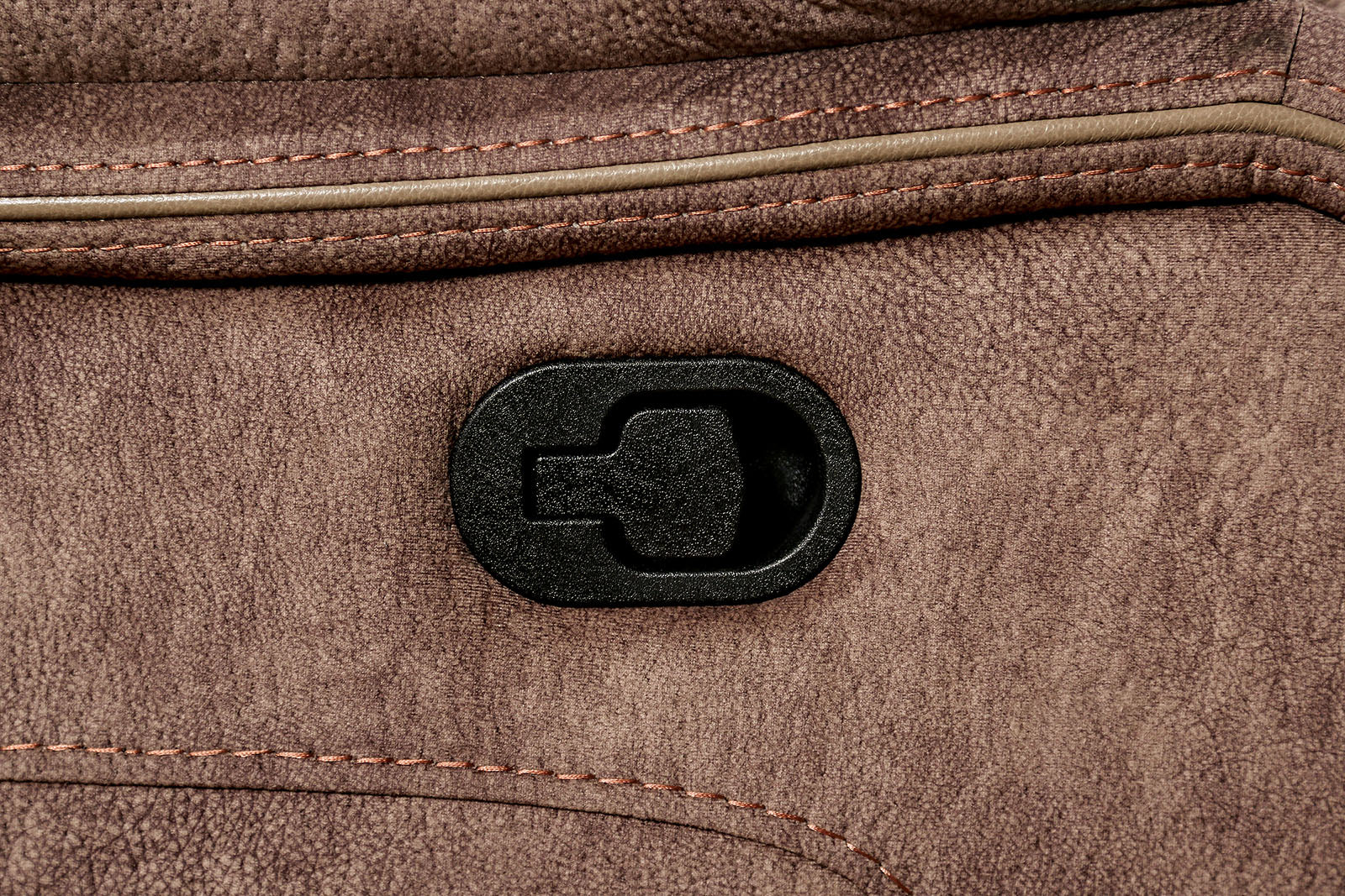 Henricus Dark Brown Glider Recliner - Image 3