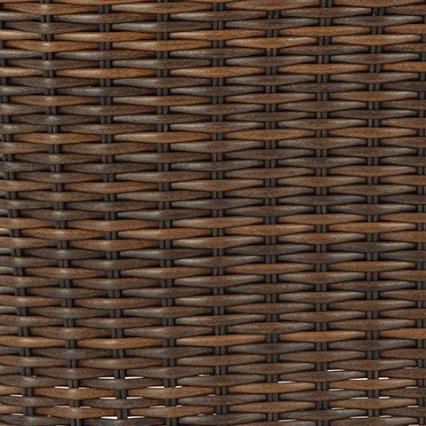 Horizon Hall Brown/Green Outdoor Ottoman with Cushion - Image 6