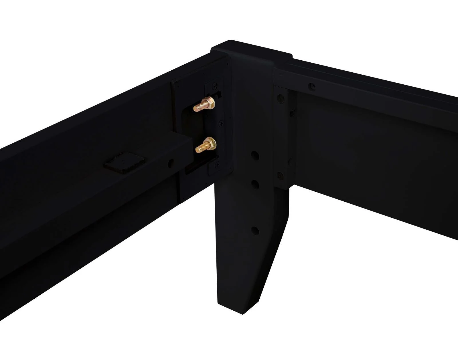 Hounslow Black Platform Twin Bed - Image 6